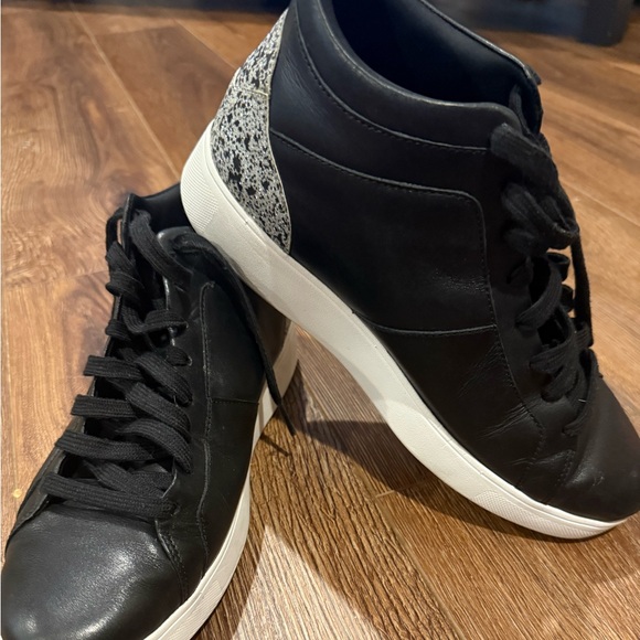 FitFlop Rally, black silver glitter sneakers, great condition - Picture 2 of 3